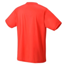 Yonex T-shirt treningowy Practice Small Logo YM0045 (100% poliester) 2024 czerwony mężczyźni